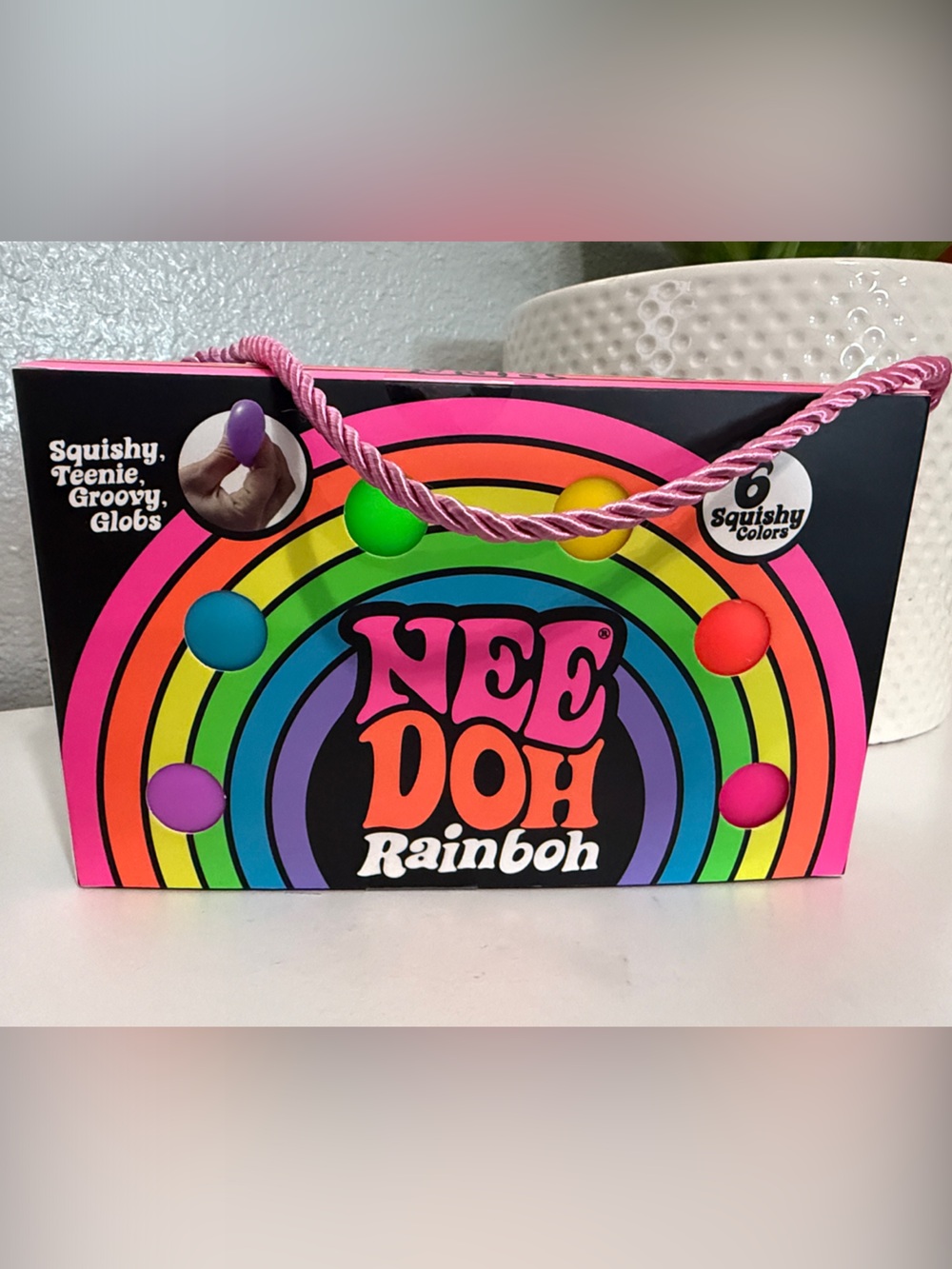 NeeDoh Rainboh Squishy Set -  AUTHENTIC